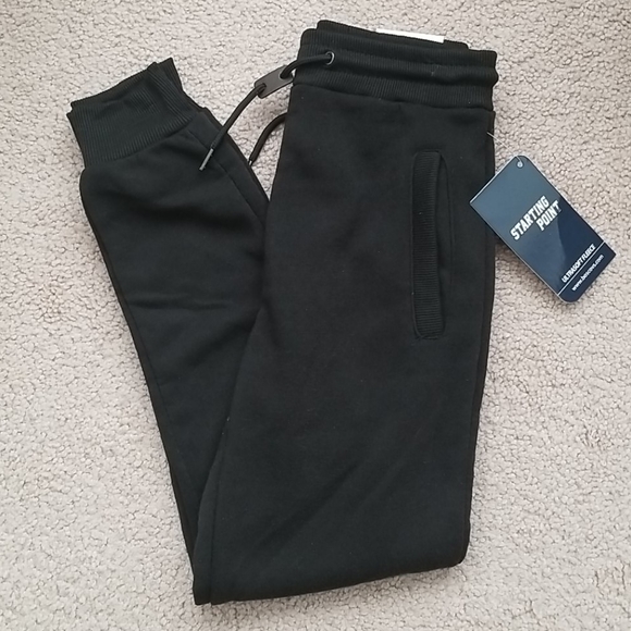 Starting Point Other - Starting Point Boys Black Fleece Pants